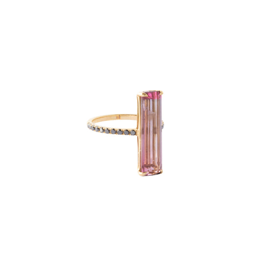 Raspberry Watermelon Tourmaline Supreme Ring