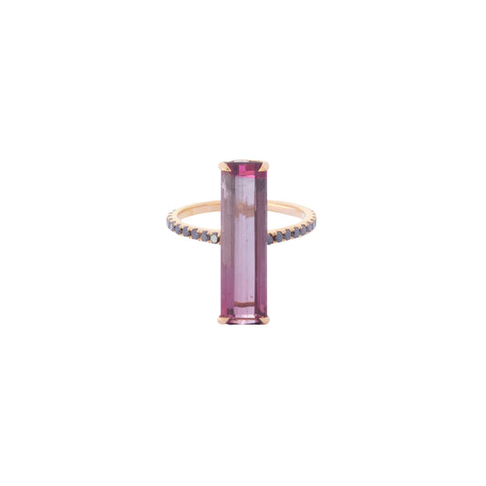 Raspberry Watermelon Tourmaline Supreme Ring - Main Img