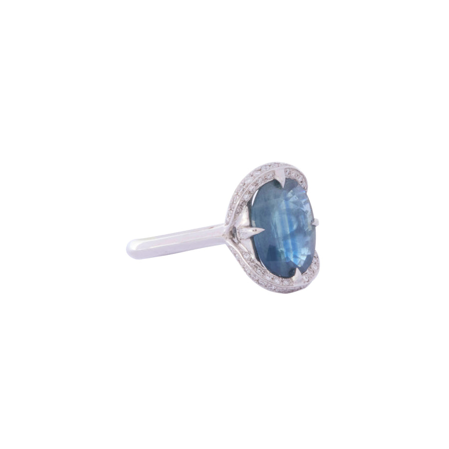 YI Collection Siam Sapphire and Diamond Aurora Ring - Rings