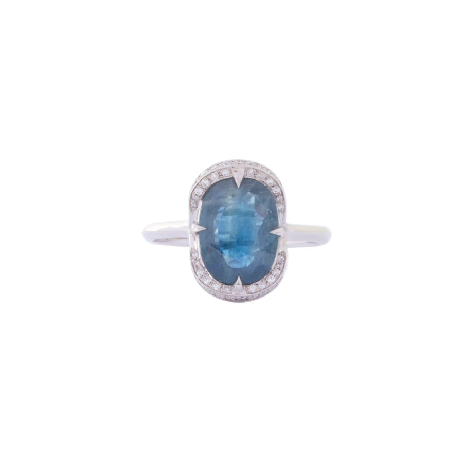 YI Collection Siam Sapphire and Diamond Aurora Ring - Rings