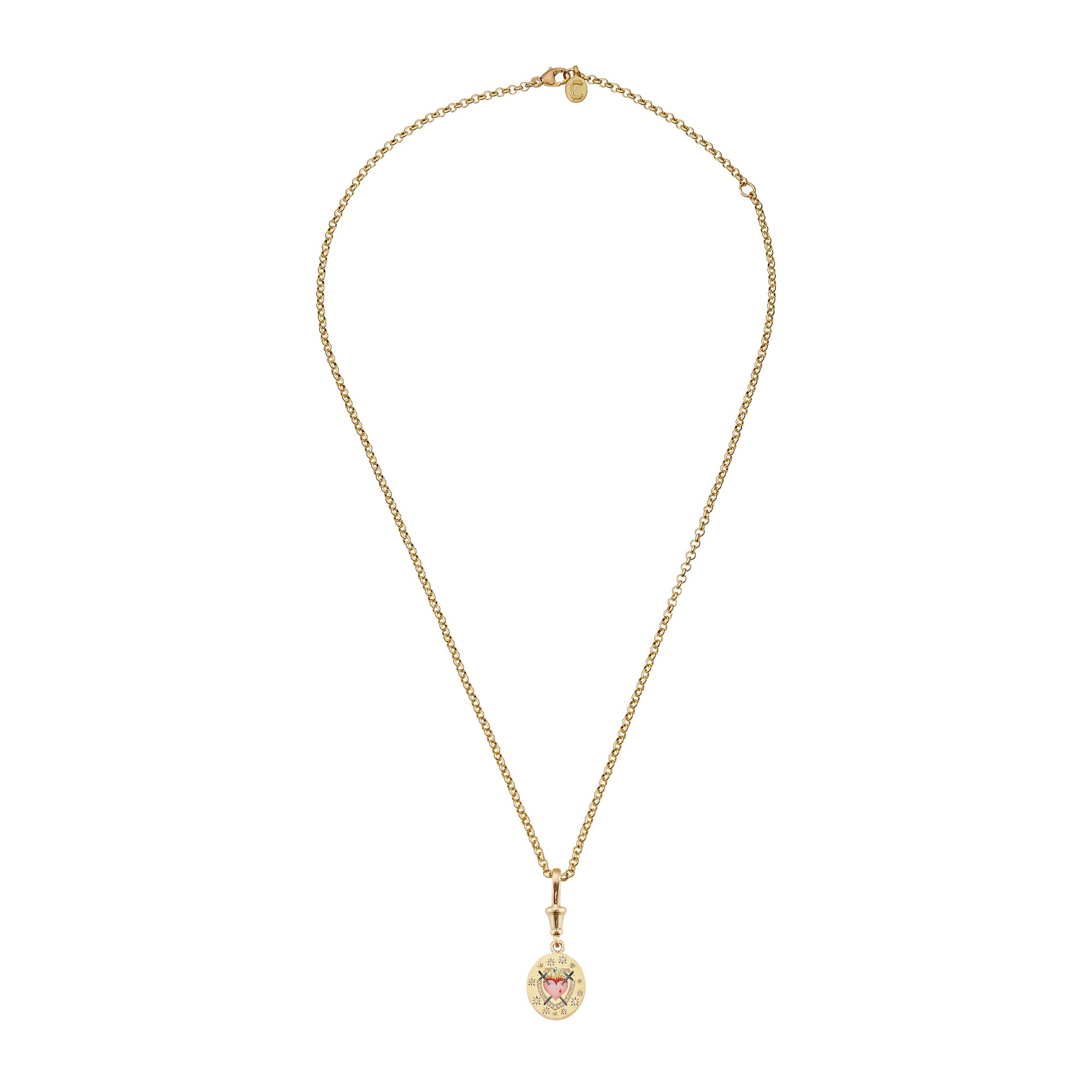 Heartbreaker Pendant Chain Necklace