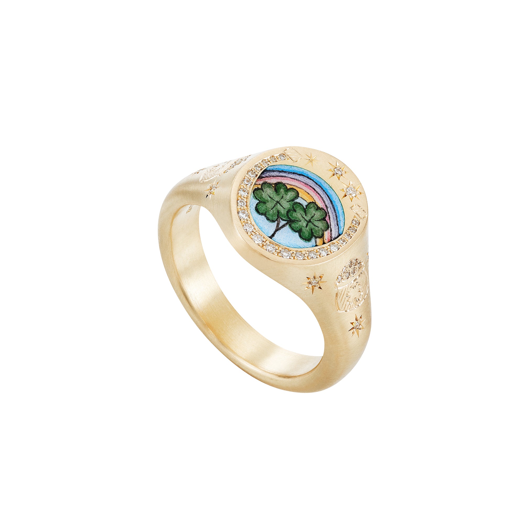 Diamond Luck Ring