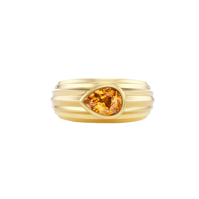 Mandarin Garnet Intention Ring