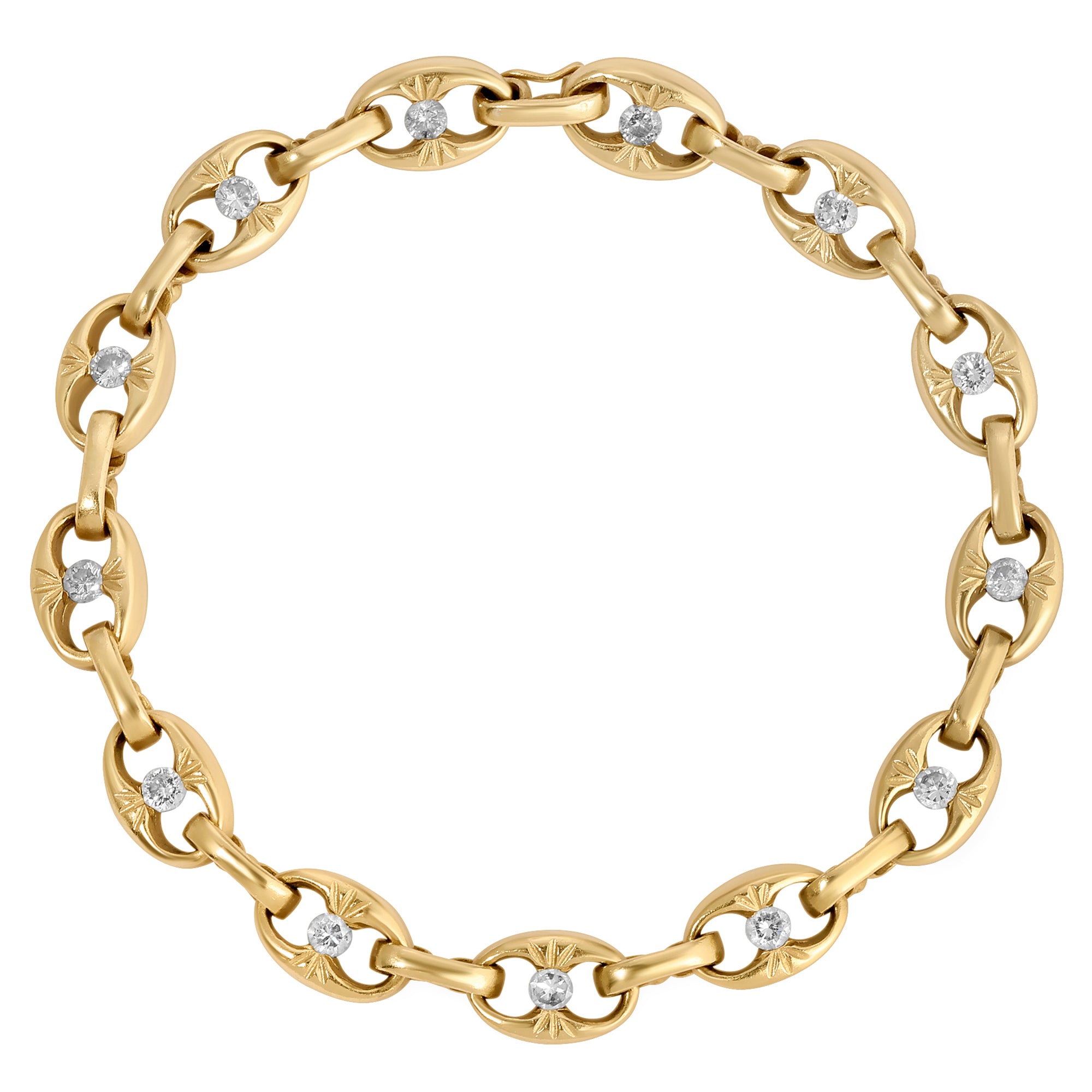 Diamond Nautical Bracelet