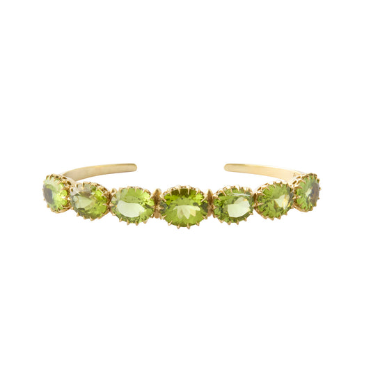 Peridot Victorian Bangle - Main Img