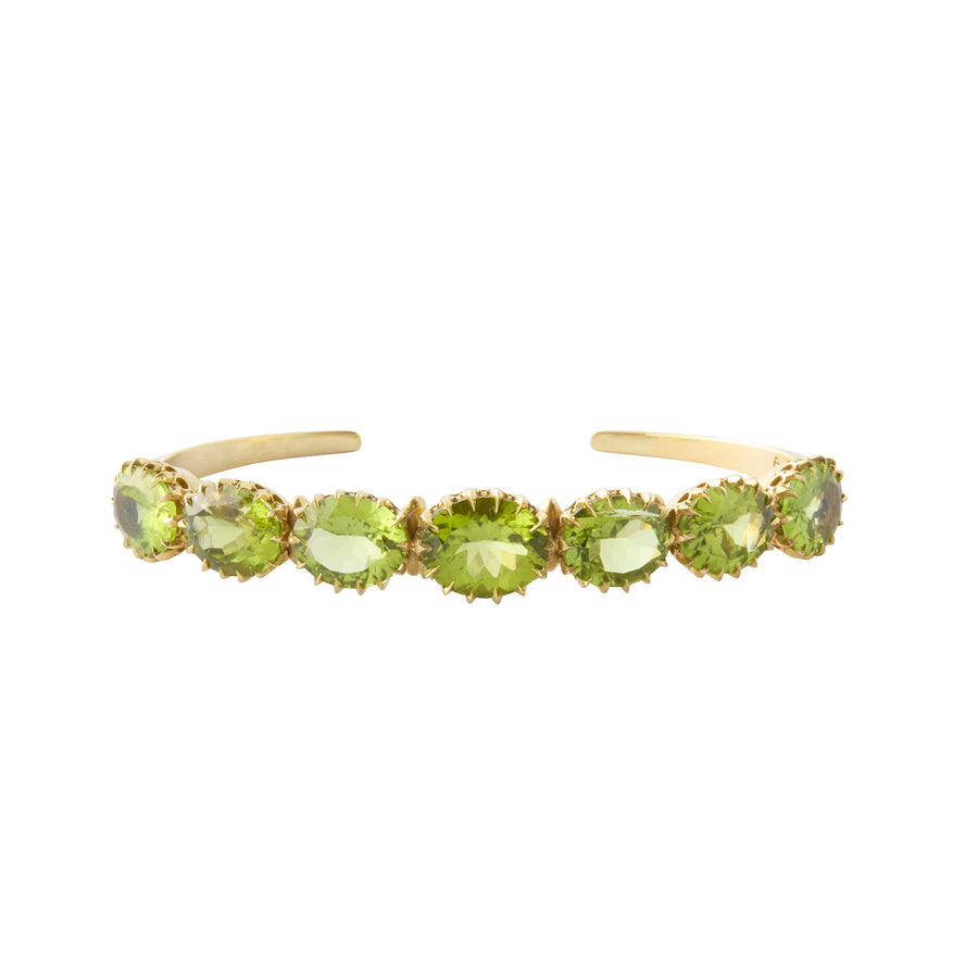 Jenna Blake Peridot Victorian Bangle - Bracelets