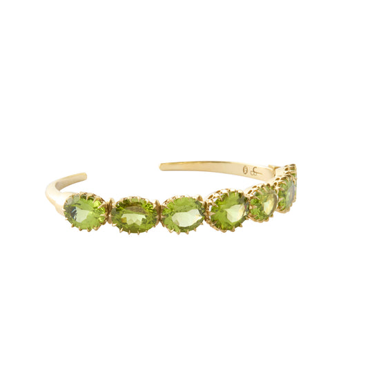 Peridot Victorian Bangle