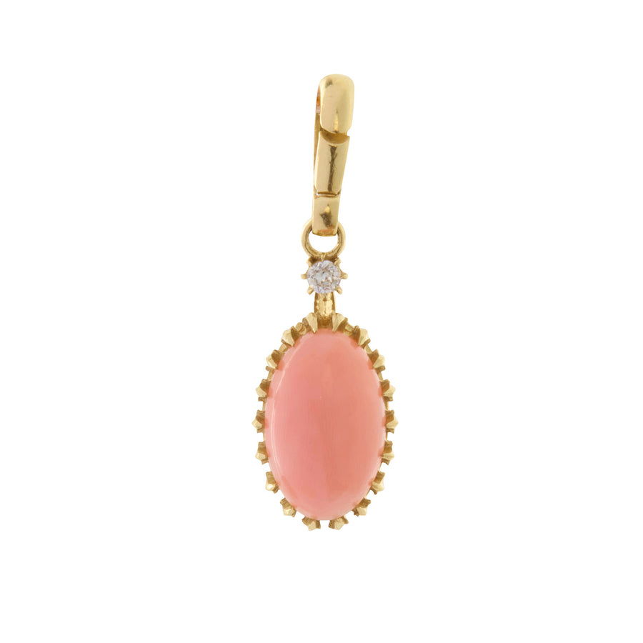 Jenna Blake Coral Victorian Charm - Charms & Pendants