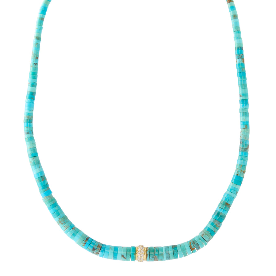 Turquoise Beaded Necklace