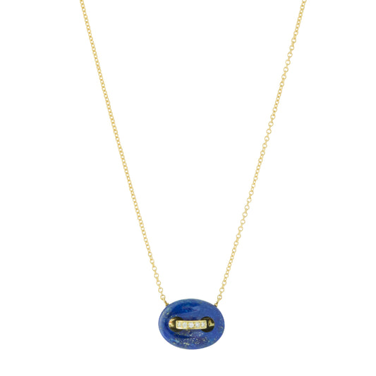 Mariner Link Necklace - Lapis - Main Img