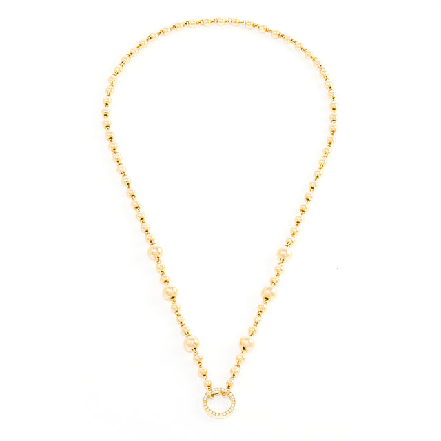 Ball Charm Chain Necklace