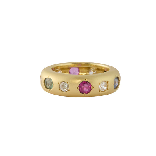 Rainbow Sapphire and Diamond Gypsy Band - Main Img