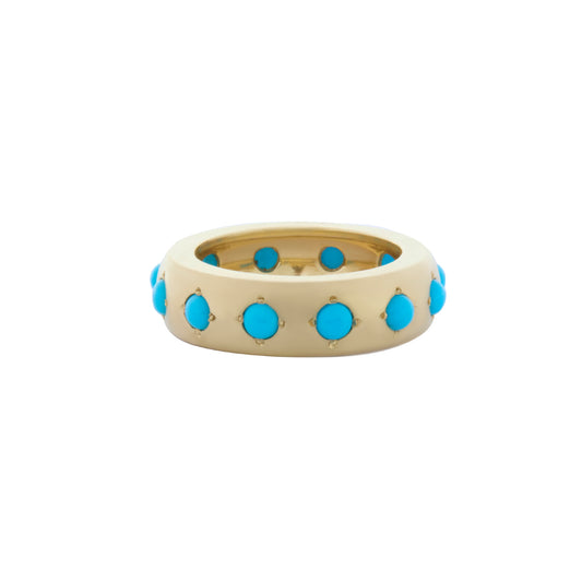 Turquoise Gypsy Ring - Main Img