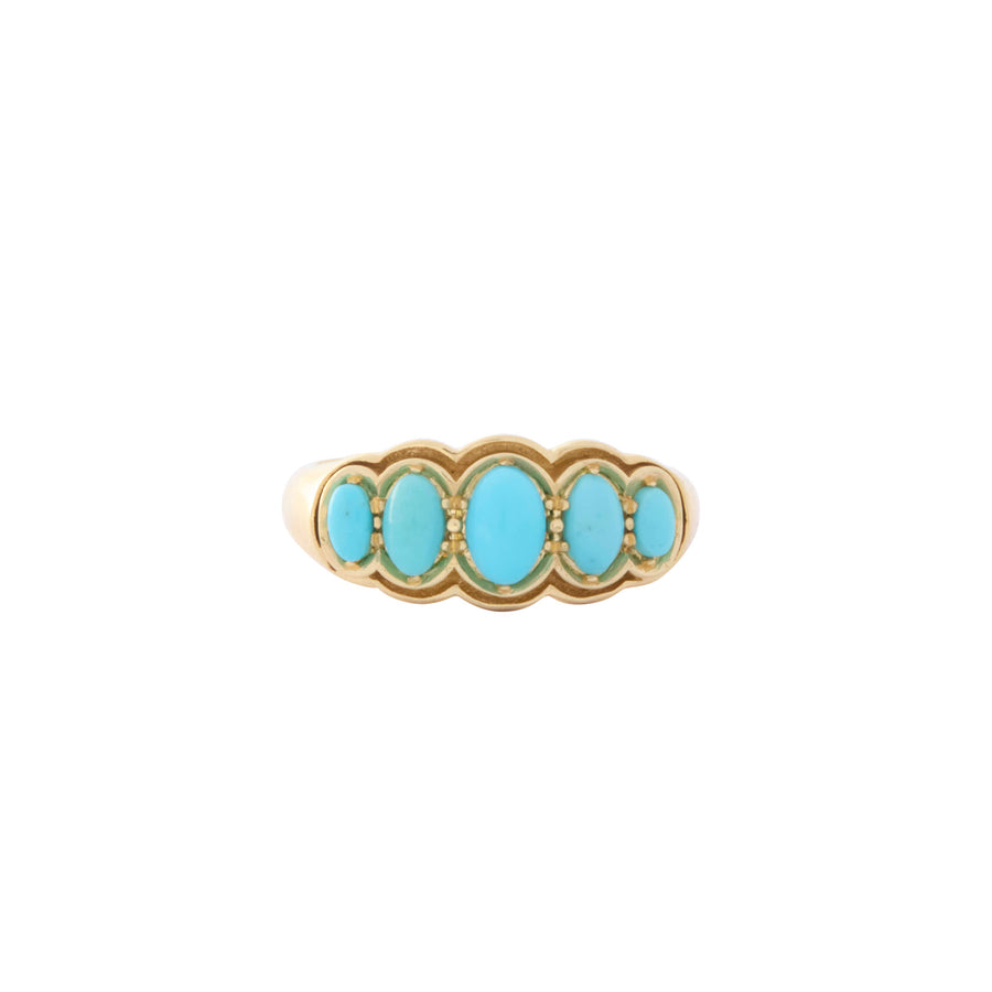 Jenna Blake New Victorian Ring - Turquoise - Rings