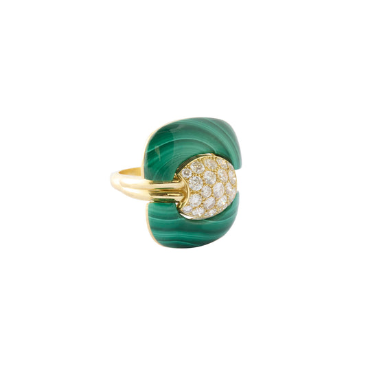 Malachite Trophy Ring