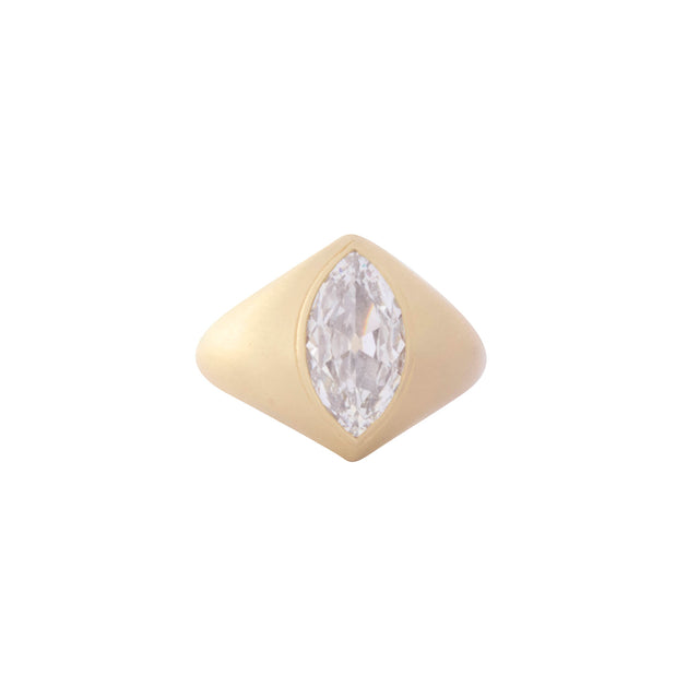Jenna Blake Single Marquise Diamond Ring - Rings