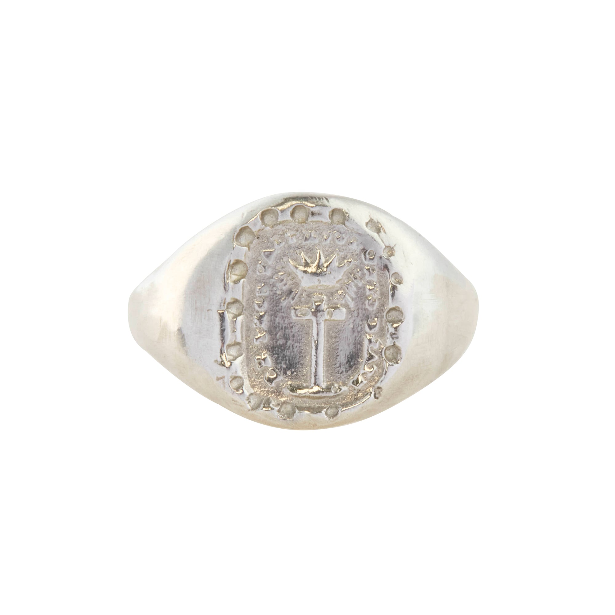 Sterling Silver Faithful Ring