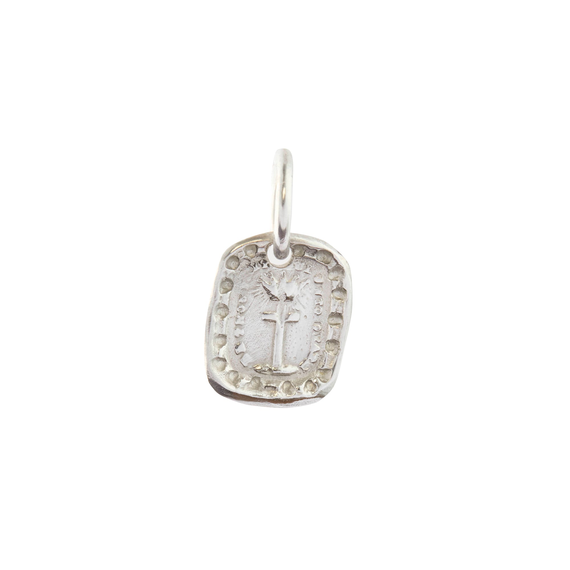 Sterling Silver Be Faithful Unto Death Pendant