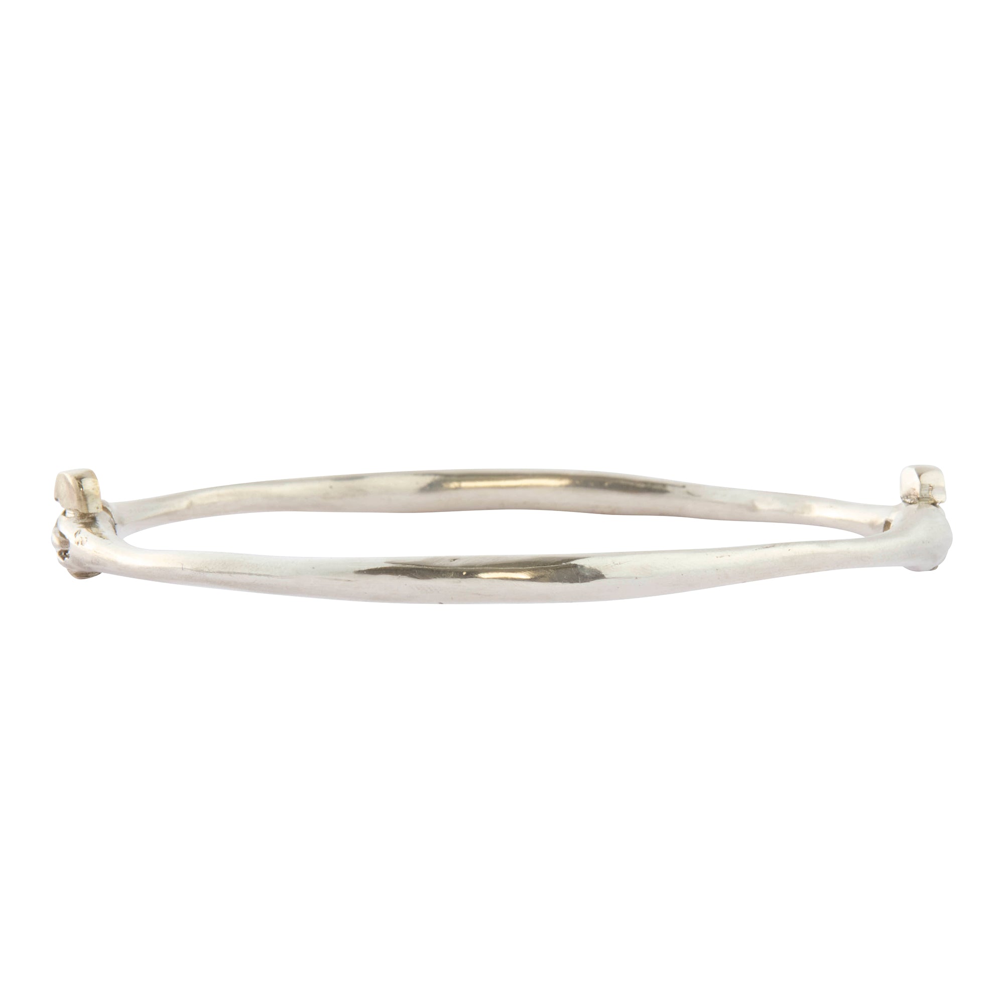 Silver Bone Bracelet