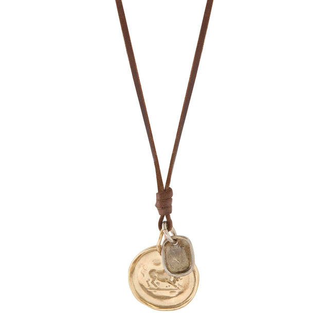 Bull/Yours Chord Necklace