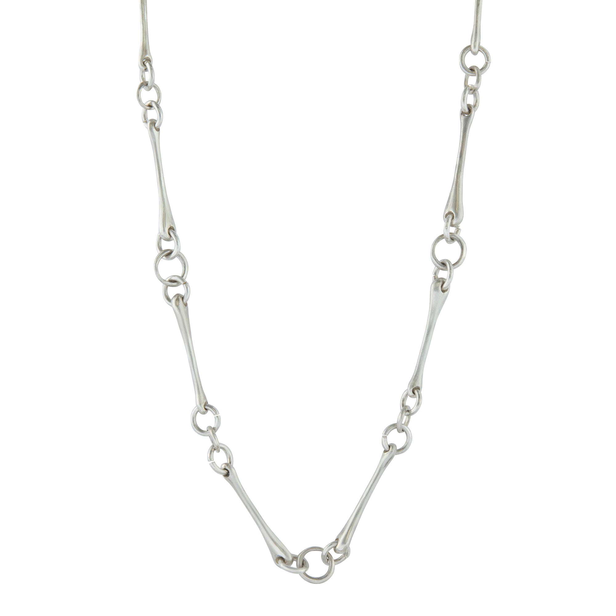 Bone Necklace - Sterling Silver