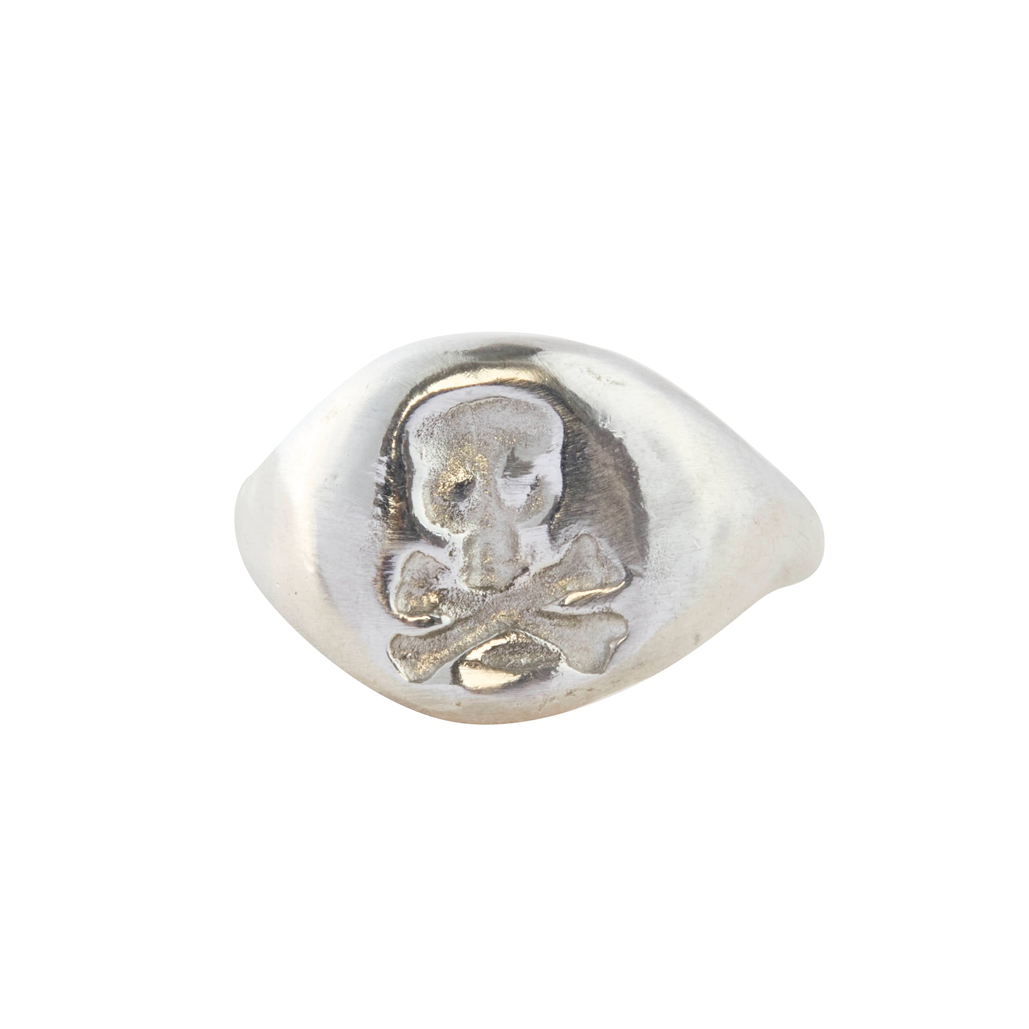 Sterling Silver Large Skull Ring
