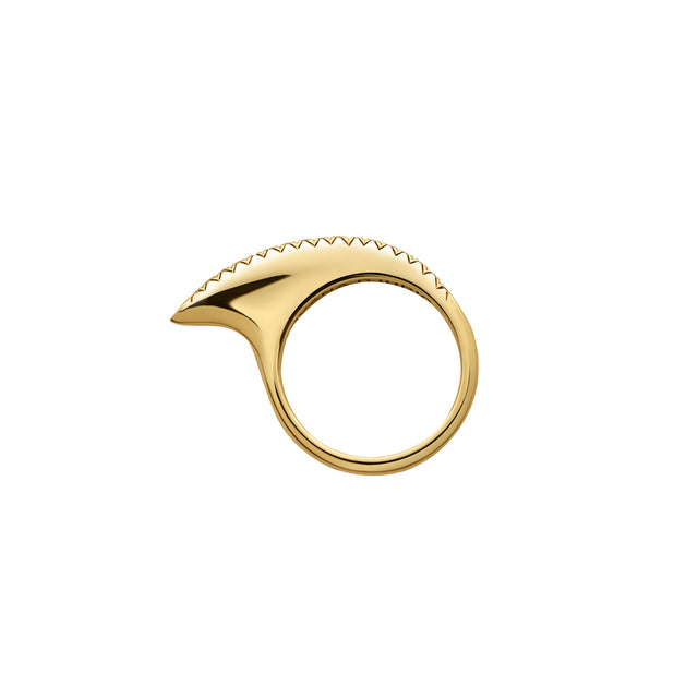 Diamond XS Ridge Slice Ring