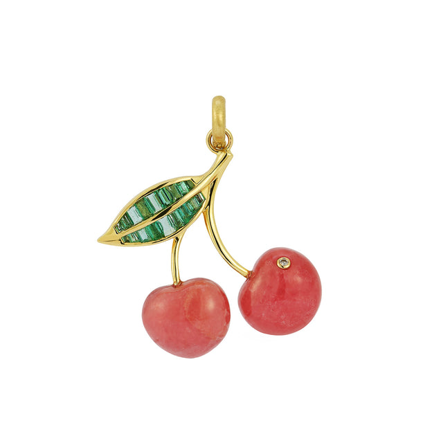 Storrow Cherry Charm - Charms & Pendants - Broken English Jewelry