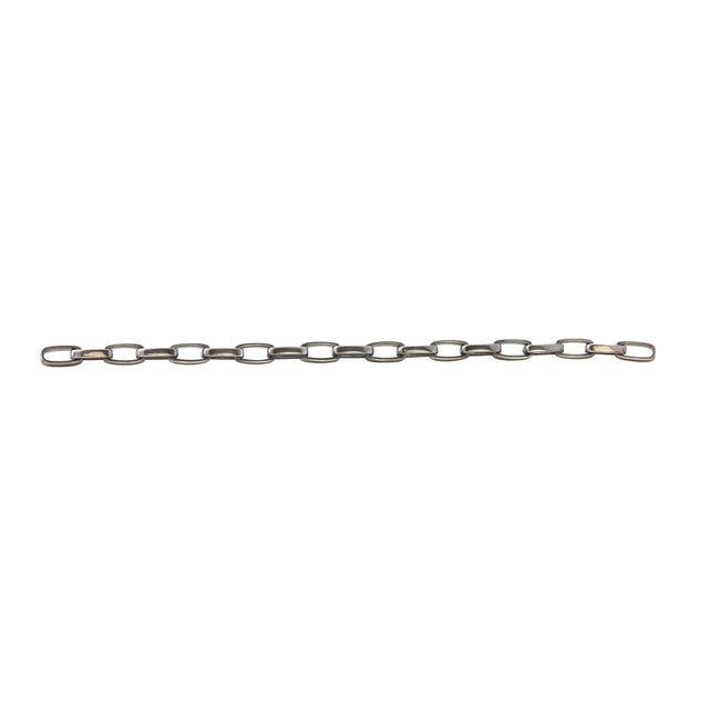 Jessie V E Blackened Chunky Trace Chain Extender - Necklaces - Broken English Jewelry