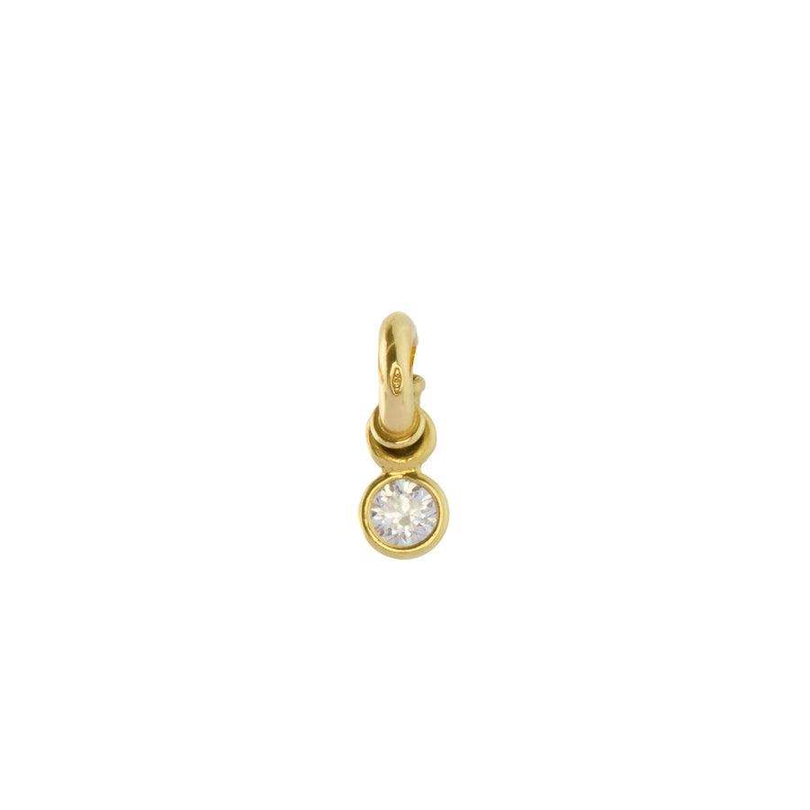 Jessie V E Bolt Ring Charm - Charms & Pendants - Broken English Jewelry