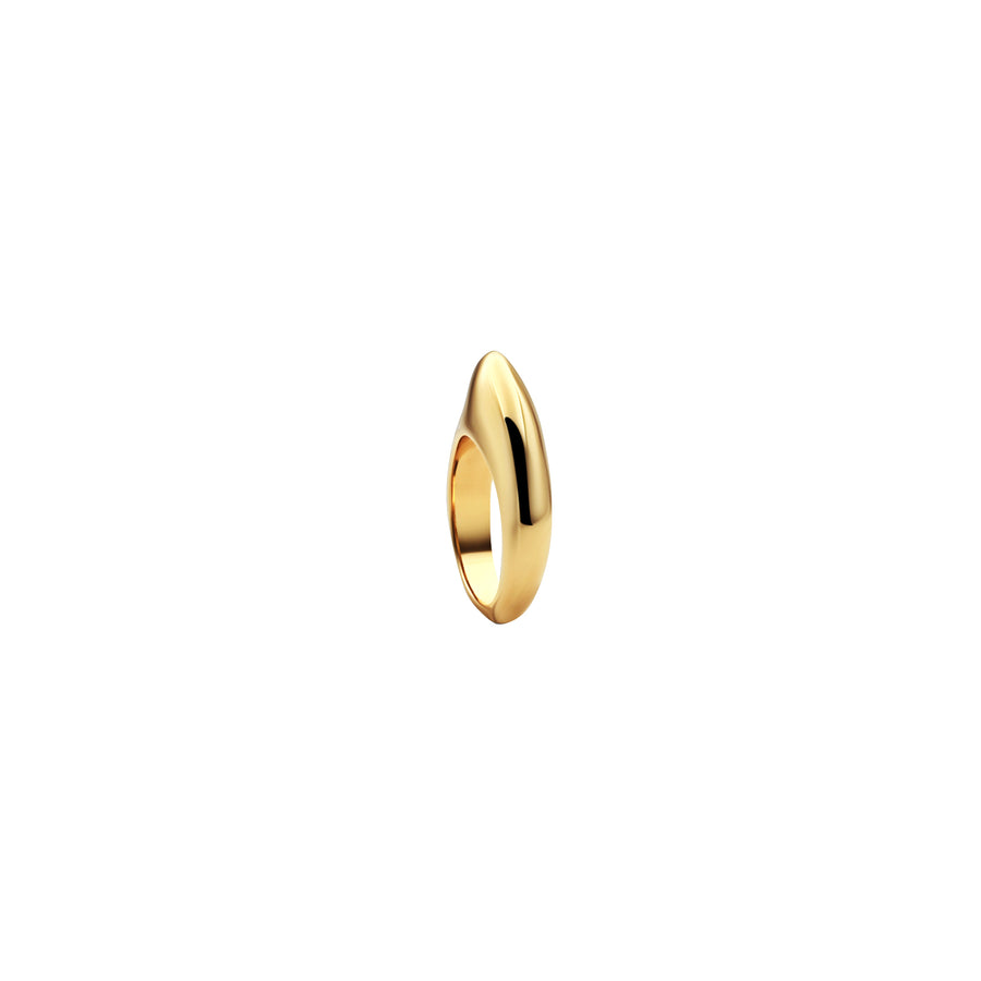 S Crescent Ring
