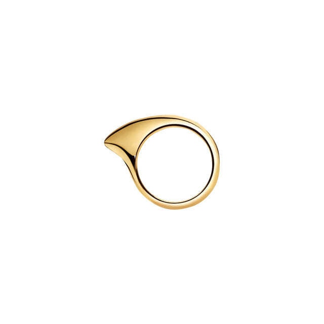 S Crescent Ring