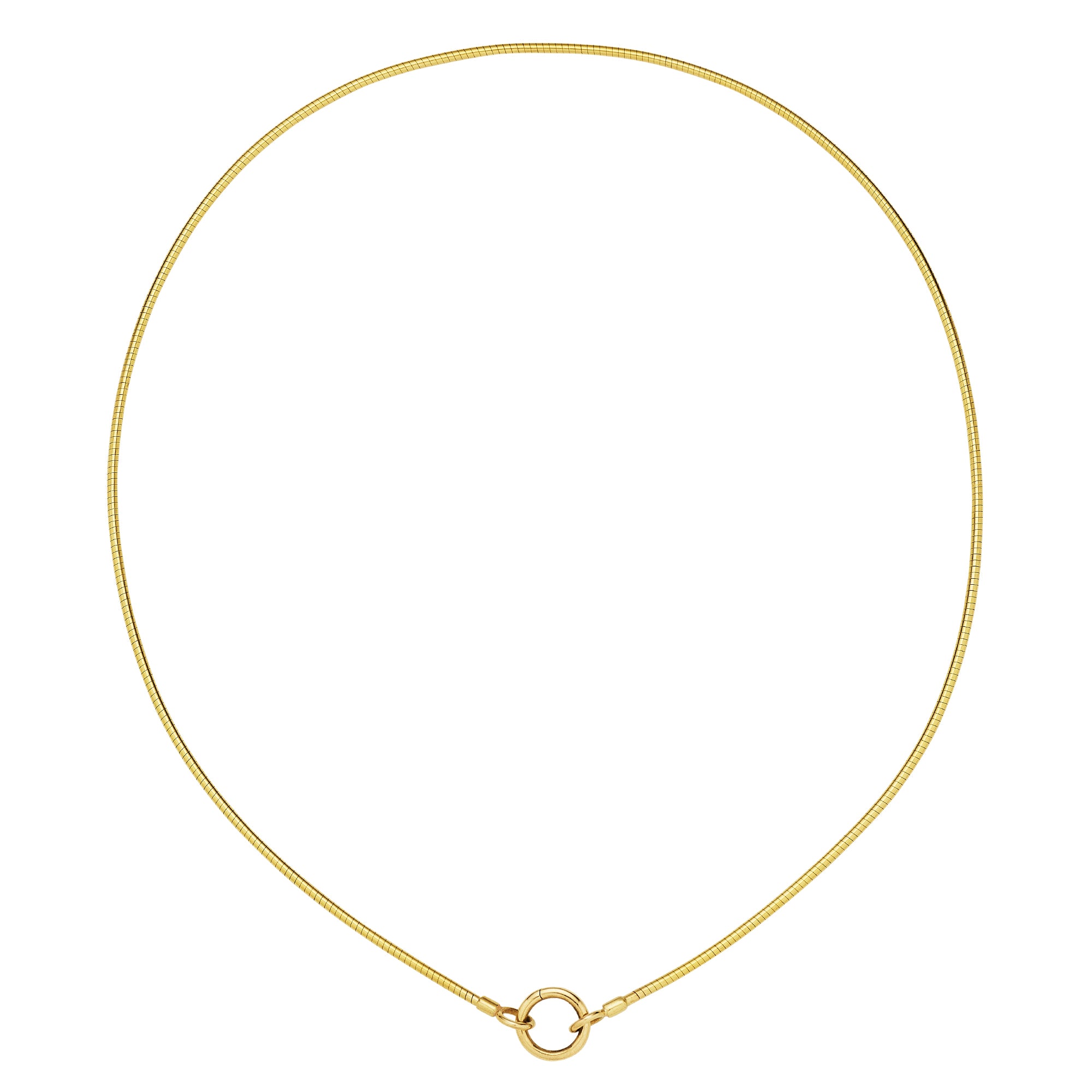 Kate Collins - Omega Chain with Charm Lock