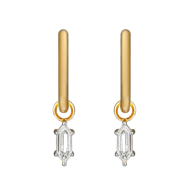 Petite Diamond Drip Stud