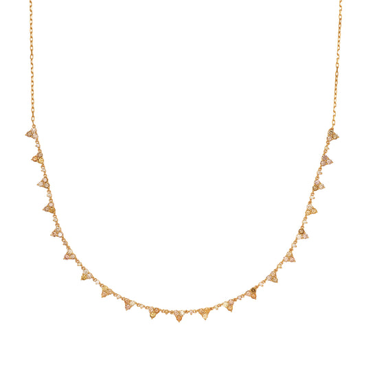 Fancy Color Diamond Tiara Choker - Main Img