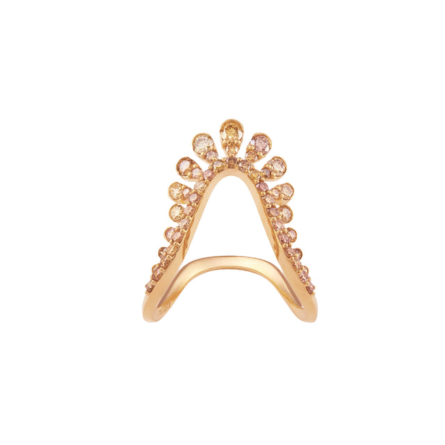 Diamond Crown Vanki Ring