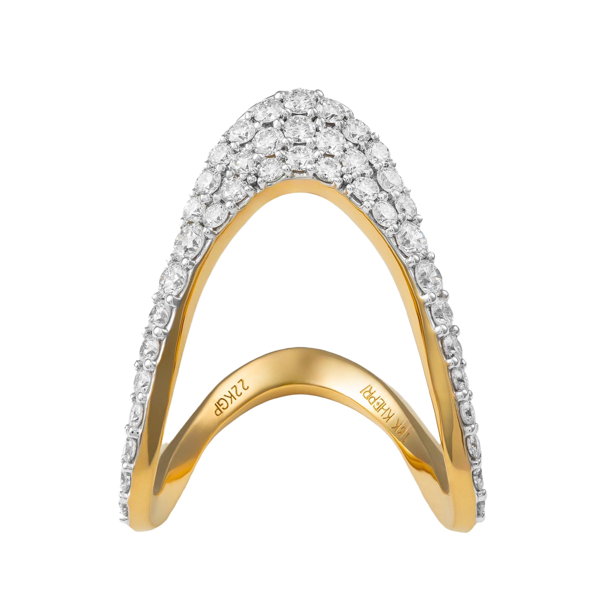 Pave Diamond Vanki Ring