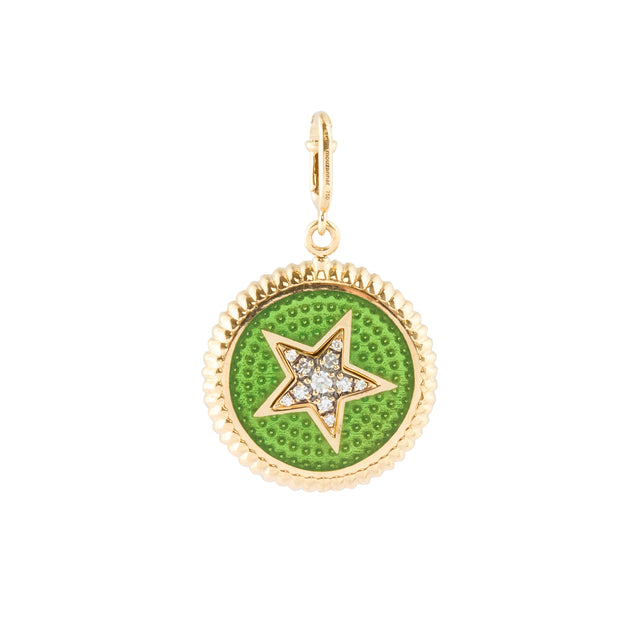 Green and Red Double Face Charm