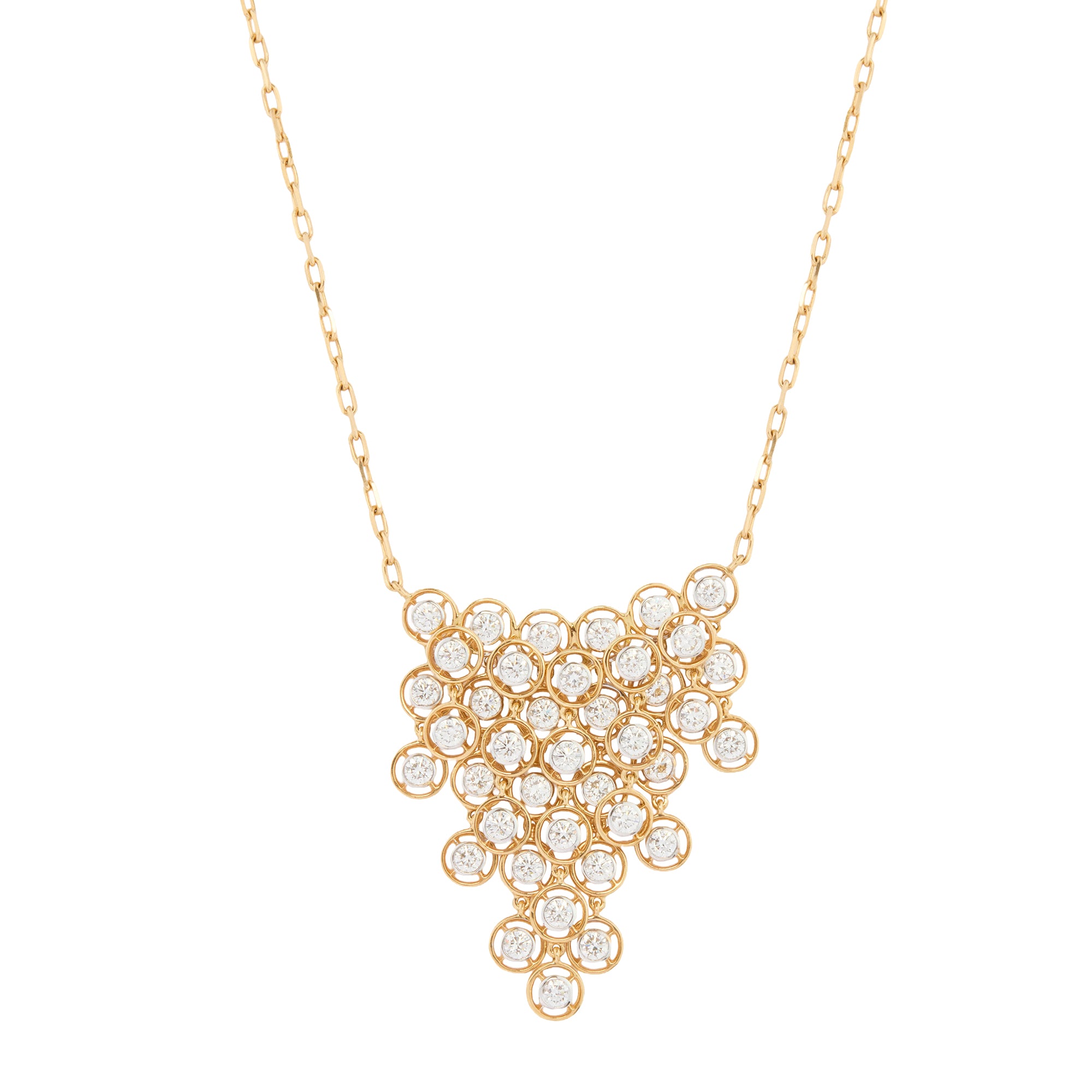 Kavant & Sharart - Diamond Mingle Cluster Necklace