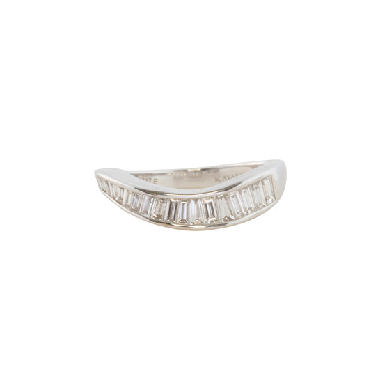 Baguette Diamond Talay Wave Ring - Main Img