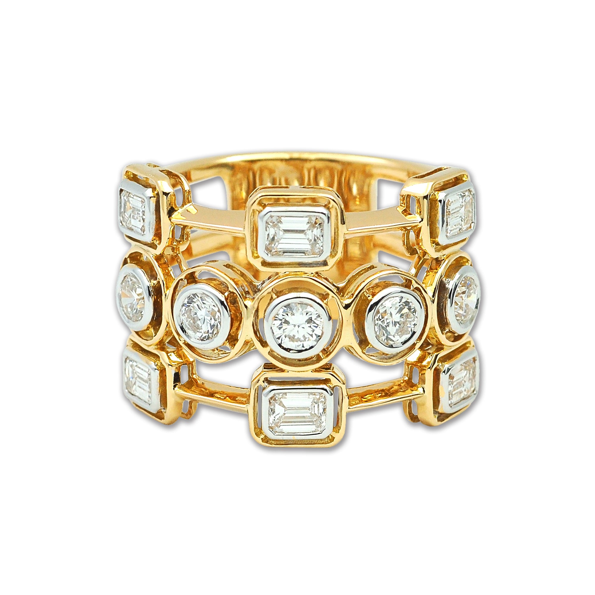 Diamond Mingle Ring