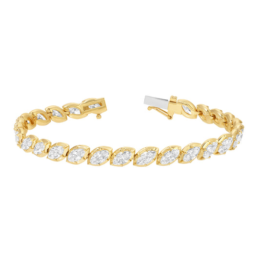 Marquise Diamond Seraphine Tennis Bracelet - Main Img
