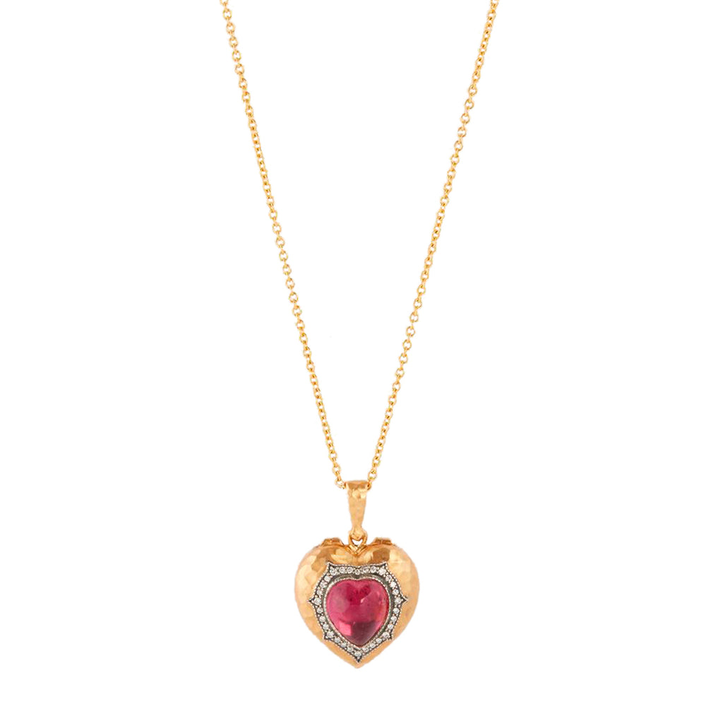 Heart Pendant with Crown Love Locket by Arman Sarkisyan
