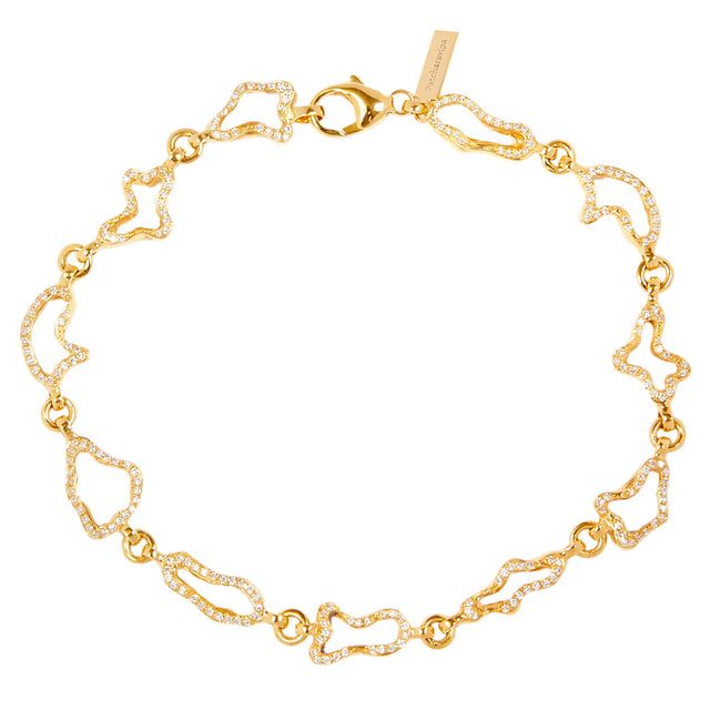 Patcharavipa -  Diamond Small Decoupes Diamant Bracelet