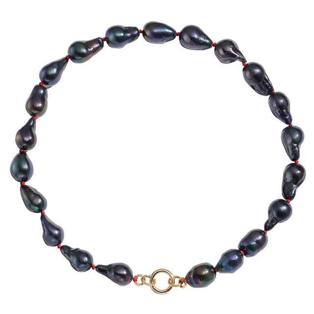 Lucy Delius - Freshwater Baroque Pearl Nyx Choker Necklace