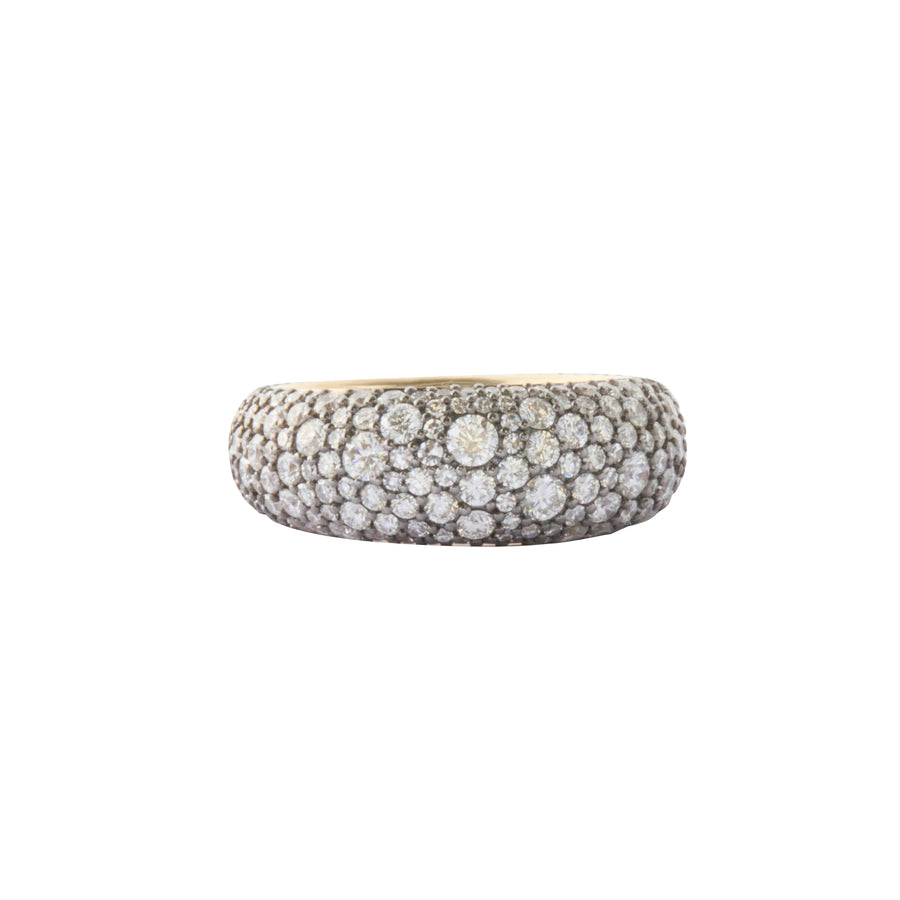 Signature Pave Bombe Ring