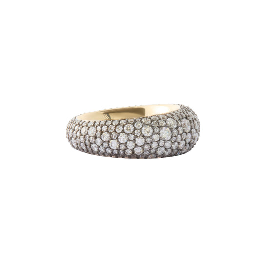 Signature Pave Bombe Ring