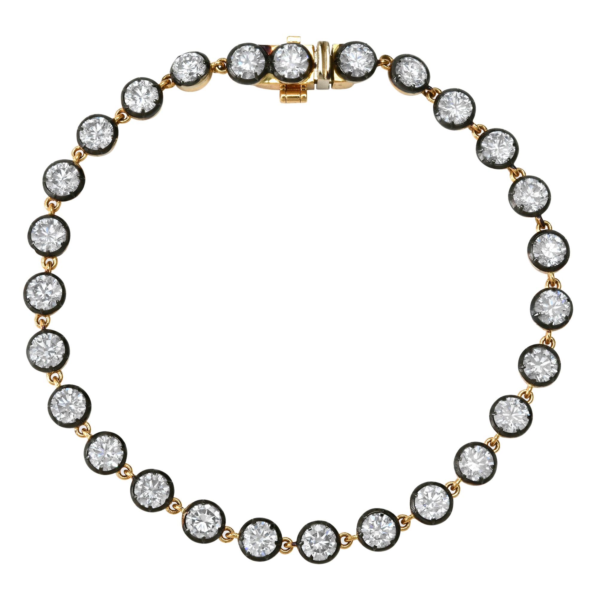 Lab Grown Diamond Le Marais Riviere Bracelet