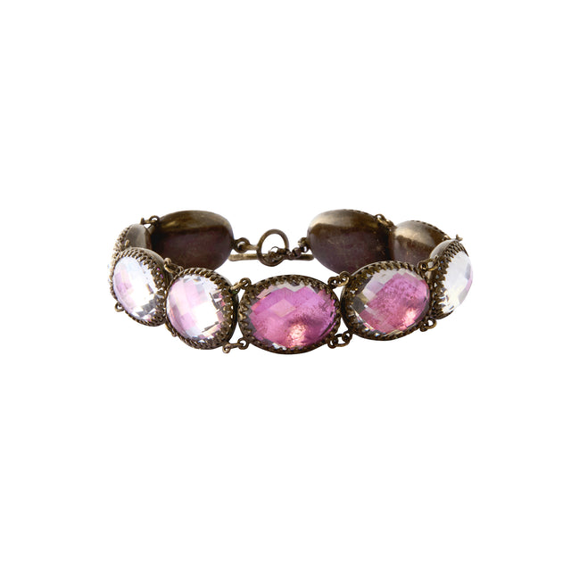 Lily Bracelet - White Quartz