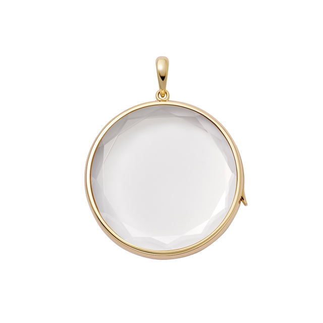 Jupiter Round Locket Pendant